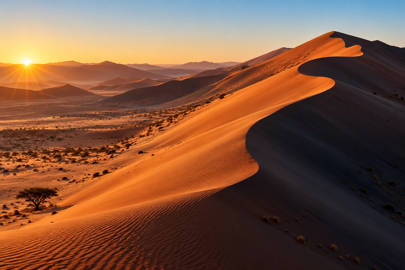 Namibia illustrative landscape